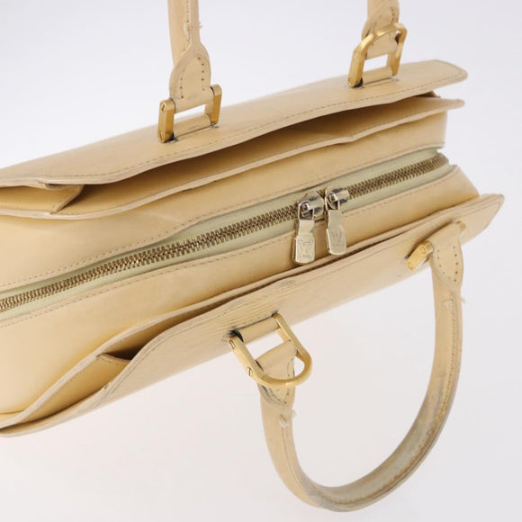 LOUIS VUITTON Epi Pont Neuf Hand Bag Vanilla Cream M5205A LV Auth 193347