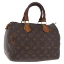 LOUIS VUITTON Monogram Speedy 25 Hand Bag M41528 LV Auth 193349-1