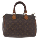 LOUIS VUITTON Monogram Speedy 25 Hand Bag M41528 LV Auth 193349-13