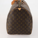 LOUIS VUITTON Monogram Keepall 55 Boston Bag M41424 LV Auth 193350A-3