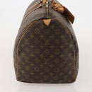 LOUIS VUITTON Monogram Keepall 55 Boston Bag M41424 LV Auth 193350A-4