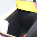 LOEWE Shoulder Bag Leather Multicolor Gold Auth 193351V-20