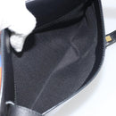 LOEWE Shoulder Bag Leather Multicolor Gold Auth 193351V-21