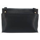 LOEWE Shoulder Bag Leather Multicolor Gold Auth 193351V-3