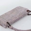PRADA Shoulder Bag Leather Pink Auth 193352V-6