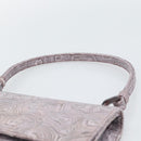 PRADA Shoulder Bag Leather Pink Auth 193352V-8