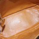 CELINE Shoulder Bag Leather Black Gold Auth 193354-19