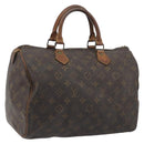 LOUIS VUITTON Monogram Speedy 30 Hand Bag M41526 LV Auth 193357-1
