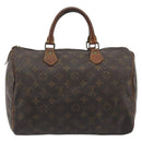 LOUIS VUITTON Monogram Speedy 30 Hand Bag M41526 LV Auth 193357-2