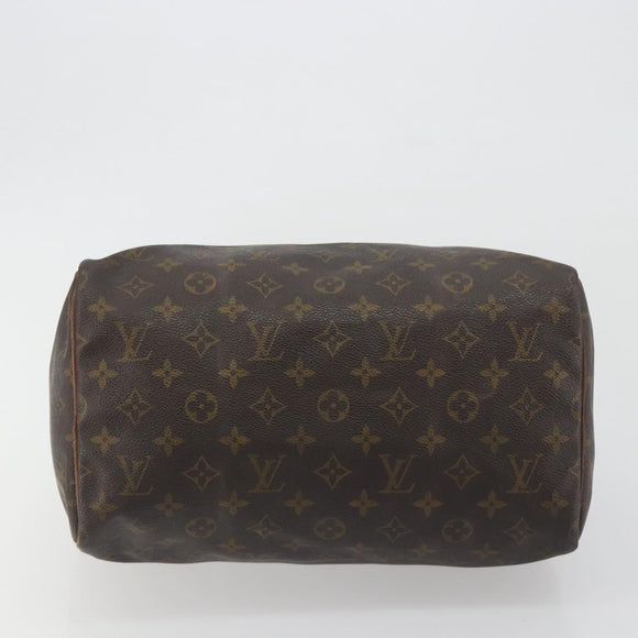 LOUIS VUITTON Monogram Speedy 30 Hand Bag M41526 LV Auth 193357