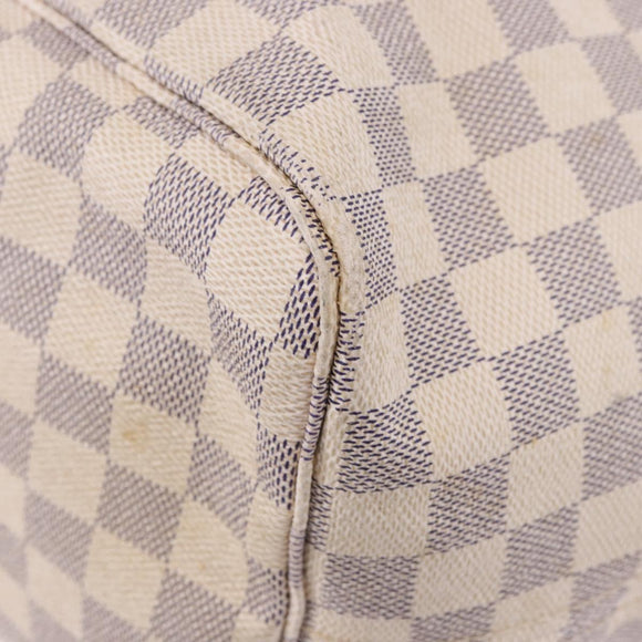 LOUIS VUITTON Damier Azur Neverfull GM Tote Bag N41360 LV Auth 193361