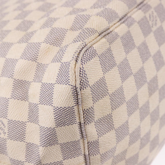 LOUIS VUITTON Damier Azur Neverfull GM Tote Bag N41360 LV Auth 193361