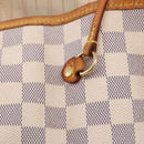 LOUIS VUITTON Damier Azur Neverfull GM Tote Bag N41360 LV Auth 193361-19
