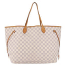 LOUIS VUITTON Damier Azur Neverfull GM Tote Bag N41360 LV Auth 193361-13