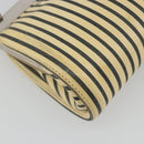LOEWE Shoulder Bag Leather White Silver Auth 193364-16