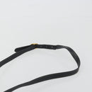 GUCCI GG Supreme Web Sherry Line Bag PVC Black Gold 41 02 085 Auth 193365-8