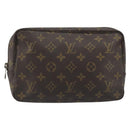 LOUIS VUITTON Monogram Trousse Toilette 23 Clutch Bag M47524 LV Auth 193367-13