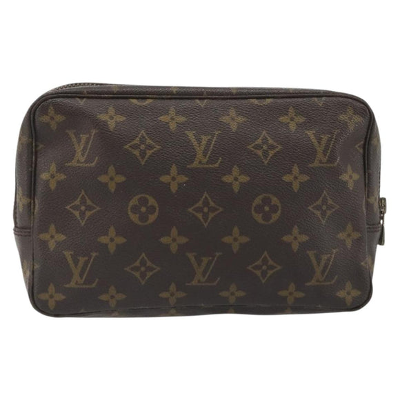 LOUIS VUITTON Monogram Trousse Toilette 23 Clutch Bag M47524 LV Auth 193367