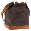 LOUIS VUITTON Monogram Noe Shoulder Bag M42224 LV Auth 193371-1
