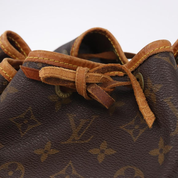 LOUIS VUITTON Monogram Noe Shoulder Bag M42224 LV Auth 193371
