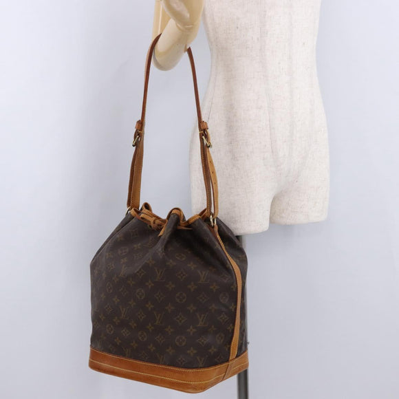 LOUIS VUITTON Monogram Noe Shoulder Bag M42224 LV Auth 193371