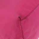 PRADA Tote Bag Nylon Gold Pink Auth 193372A-10