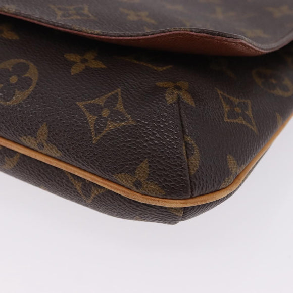 LOUIS VUITTON Monogram Musette Tango Short Strap Bag M51257 LV Auth 193373