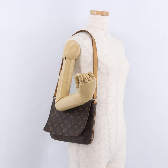 LOUIS VUITTON Monogram Musette Tango Short Strap Bag M51257 LV Auth 193373