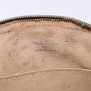 LOUIS VUITTON Monogram Trousse Demi Ronde Cosmetic Pouch M47520 LV Auth 193374-9