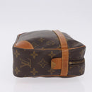 LOUIS VUITTON Monogram Compiegne 28 Clutch Bag M51845 LV Auth 193376-4
