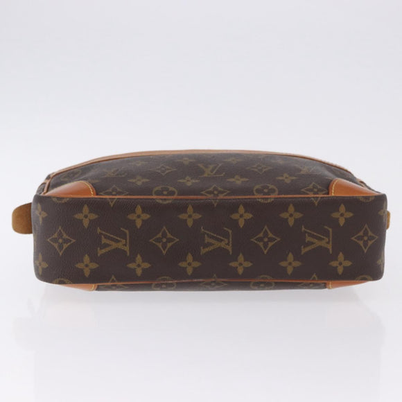 LOUIS VUITTON Monogram Compiegne 28 Clutch Bag M51845 LV Auth 193376