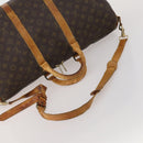 LOUIS VUITTON Monogram Keepall Bandouliere 50 Boston Bag M41416 LV Auth 193378-6