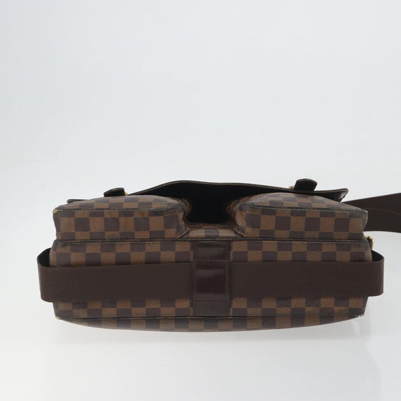 LOUIS VUITTON Damier Ebene Broadway Shoulder Bag N42270 LV Auth 193382