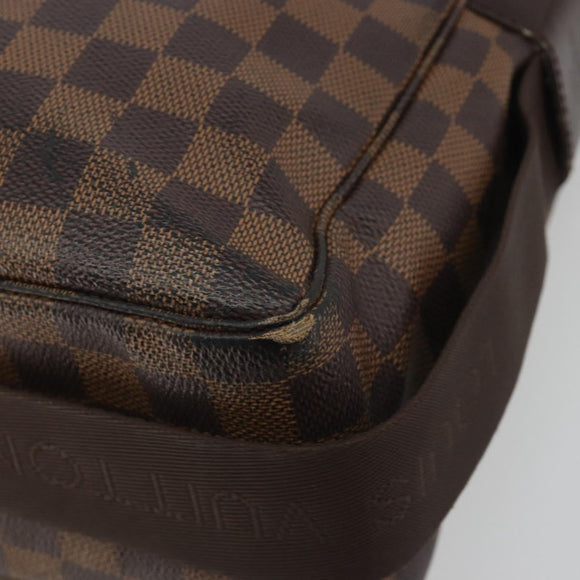 LOUIS VUITTON Damier Ebene Broadway Shoulder Bag N42270 LV Auth 193382