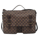 LOUIS VUITTON Damier Ebene Broadway Shoulder Bag N42270 LV Auth 193382-13