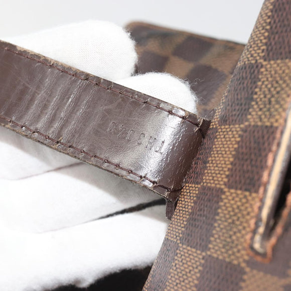 LOUIS VUITTON Damier Ebene Broadway Shoulder Bag N42270 LV Auth 193382