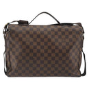 LOUIS VUITTON Damier Ebene Broadway Shoulder Bag N42270 LV Auth 193382-2