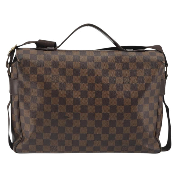 LOUIS VUITTON Damier Ebene Broadway Shoulder Bag N42270 LV Auth 193382