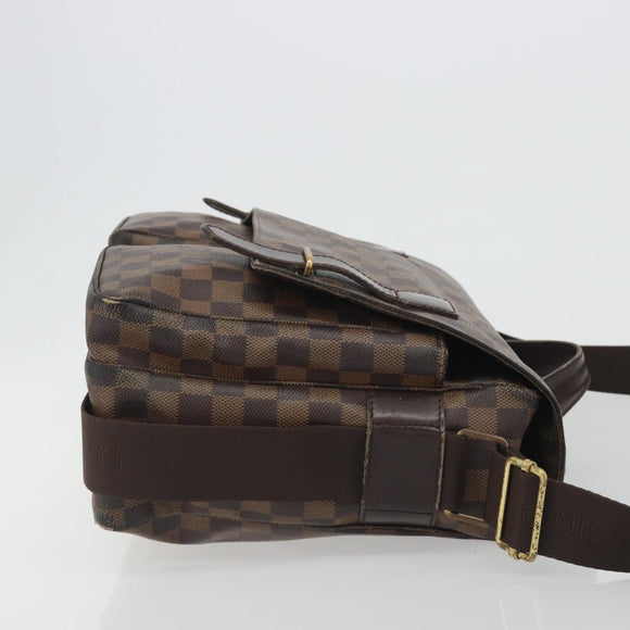 LOUIS VUITTON Damier Ebene Broadway Shoulder Bag N42270 LV Auth 193382