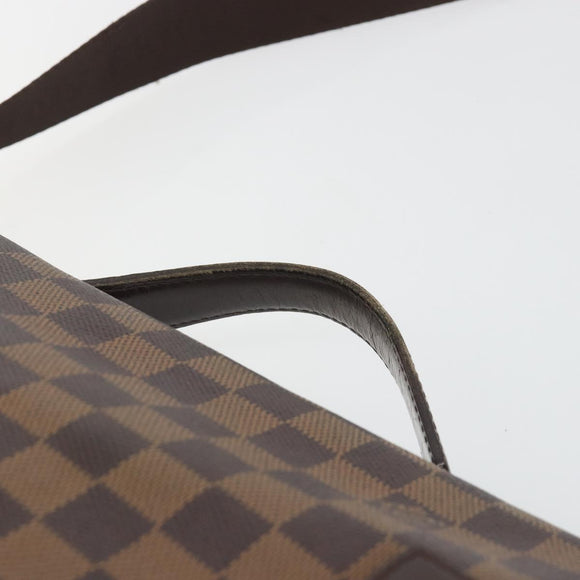 LOUIS VUITTON Damier Ebene Broadway Shoulder Bag N42270 LV Auth 193382