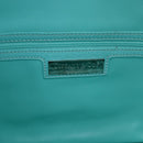 TIFFANY&Co. Shoulder Bag Leather Turquoise Blue Auth 193383V-16