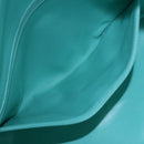 TIFFANY&Co. Shoulder Bag Leather Turquoise Blue Auth 193383V-21