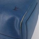 LOUIS VUITTON Epi Keepall 55 Boston Bag Toledo Blue M42955 LV Auth 193385-9