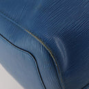LOUIS VUITTON Epi Keepall 55 Boston Bag Toledo Blue M42955 LV Auth 193385-16