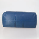LOUIS VUITTON Epi Keepall 55 Boston Bag Toledo Blue M42955 LV Auth 193385-5