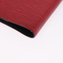 LOUIS VUITTON Epi Agenda PM Day Planner Cover Red R20057 LV Auth 193386-16