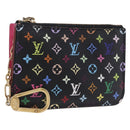 LOUIS VUITTON Monogram Multicolor Pochette Cles NM Purse M60279 LV Auth 193387-1