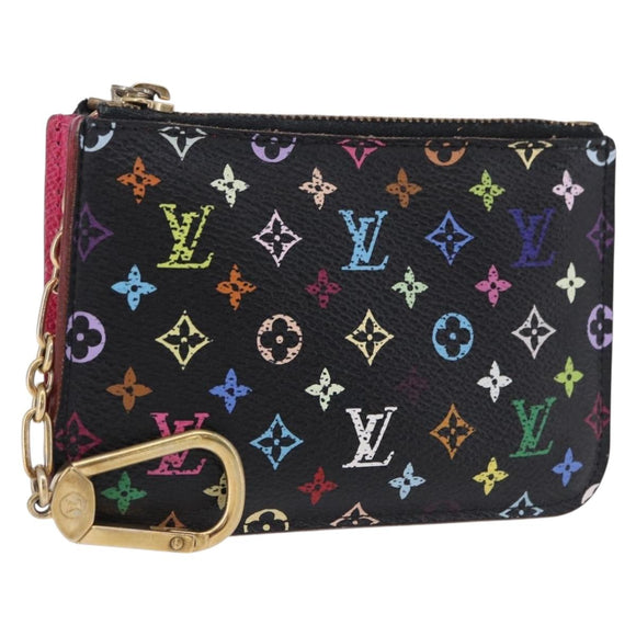 LOUIS VUITTON Monogram Multicolor Pochette Cles NM Purse M60279 LV Auth 193387
