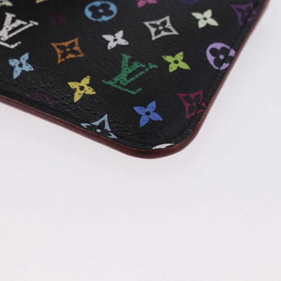LOUIS VUITTON Monogram Multicolor Pochette Cles NM Purse M60279 LV Auth 193387