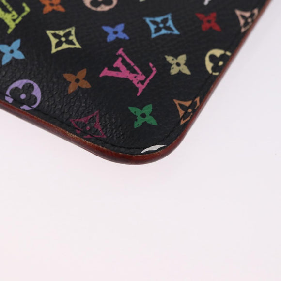 LOUIS VUITTON Monogram Multicolor Pochette Cles NM Purse M60279 LV Auth 193387